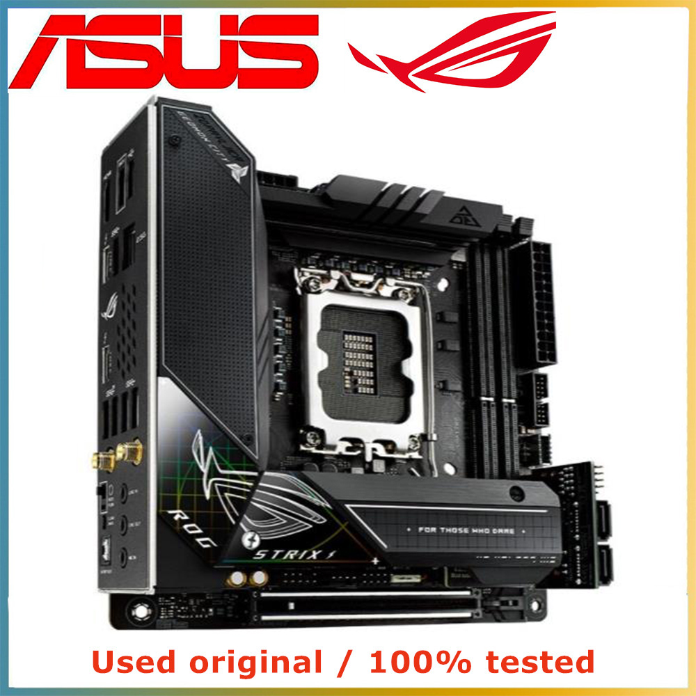 Placa-mãe ASUS ROG STRIX Z690- - Lga 1700 Ddr5 Itx Motherboard avaliação e preço